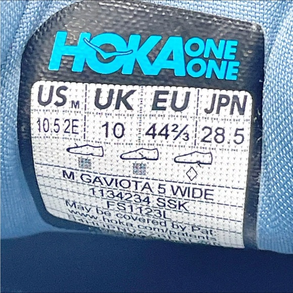 Hoka Mens Gaviota 5 size 10.5 2E - Picture 6 of 7